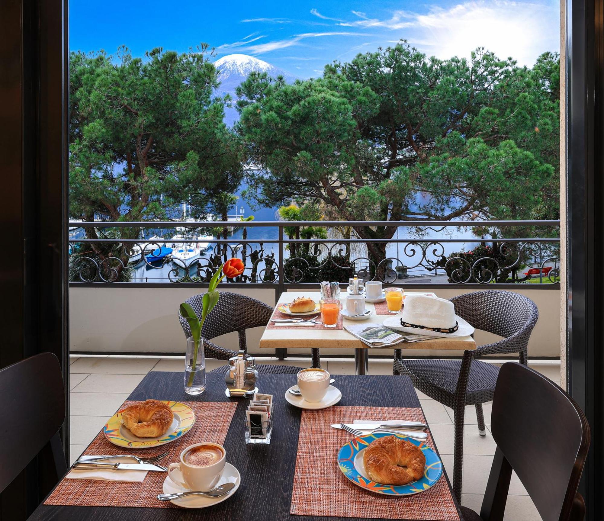 Muralto Hotel Geranio Au Lac מראה חיצוני תמונה